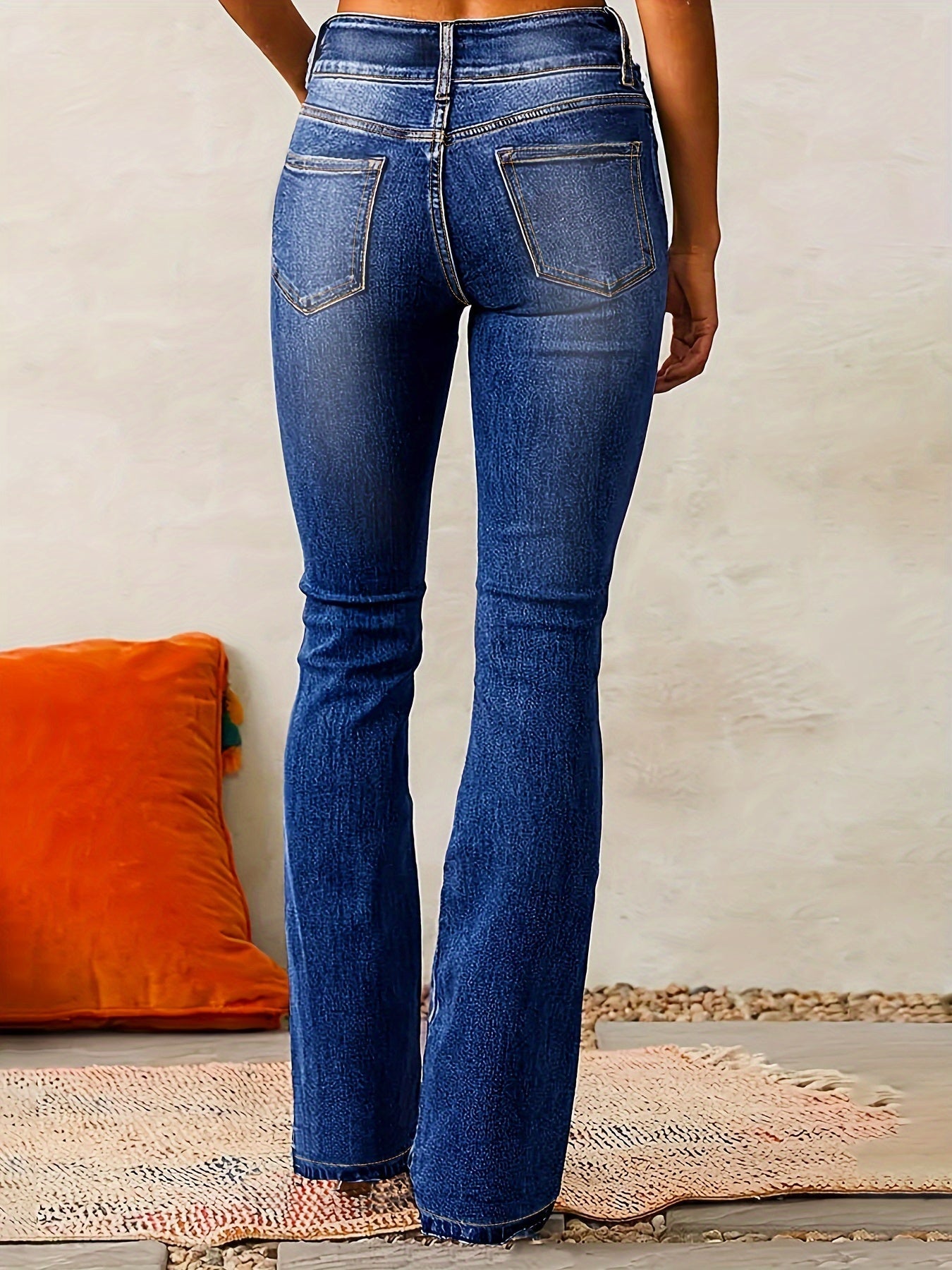 Emilia™ | Höga midja flare-jeans