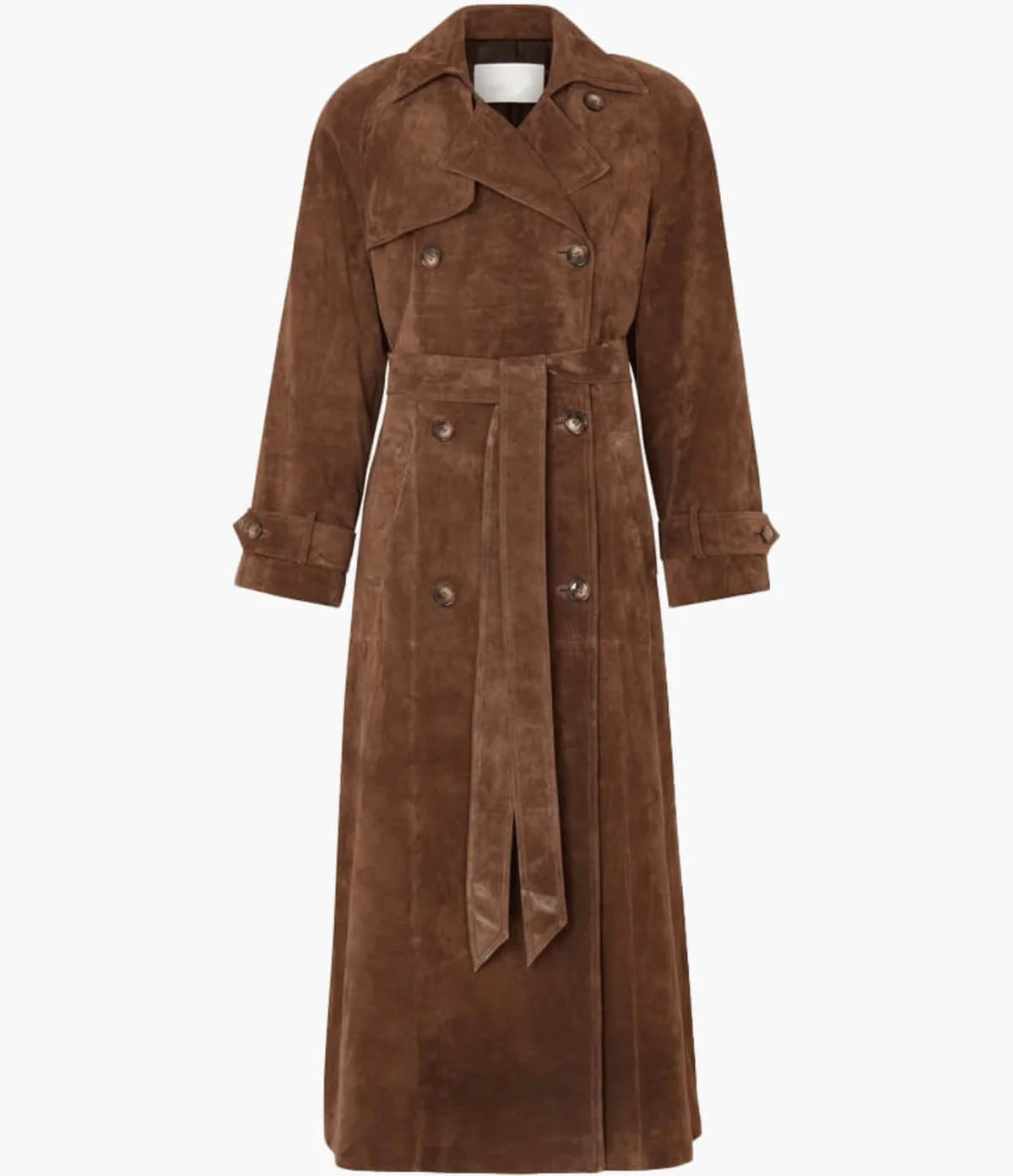 Colette™ | Vintage mocka trenchcoat