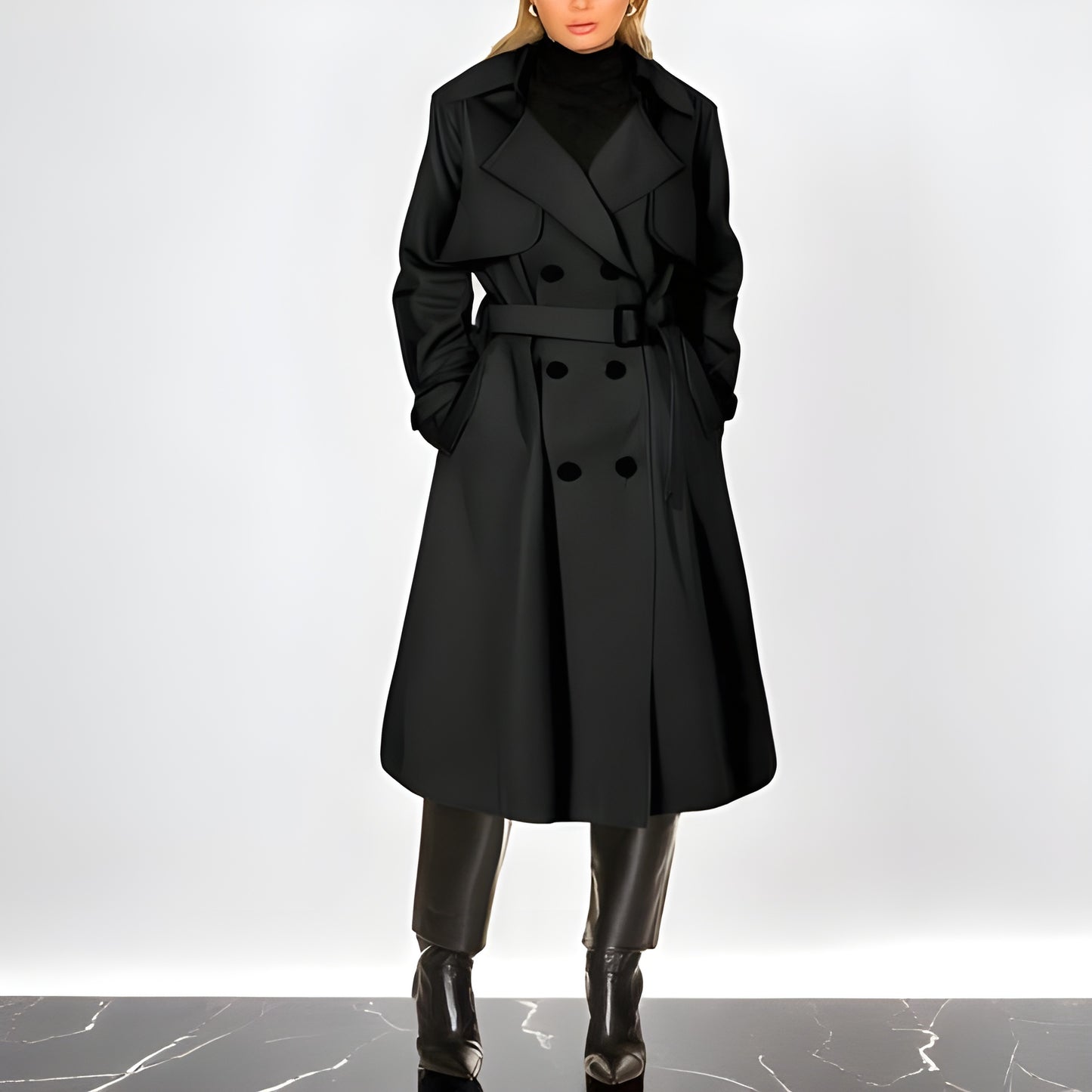 Ingrid™ | Elegant trenchcoat med tidlös stil