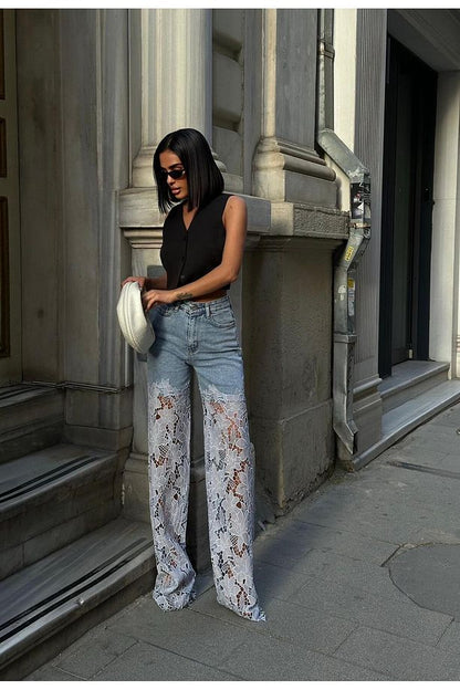 Flora™ | Blommande Jeans