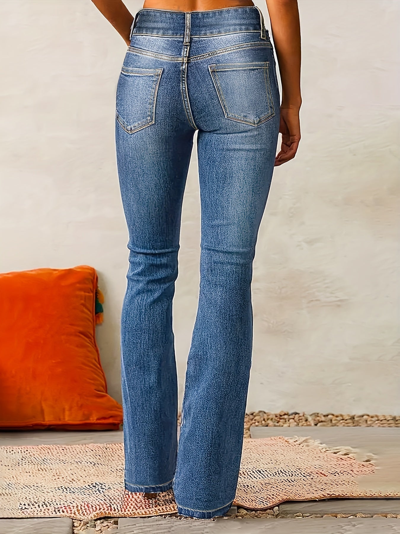Emilia™ | Höga midja flare-jeans