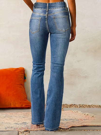 Emilia™ | Höga midja flare-jeans