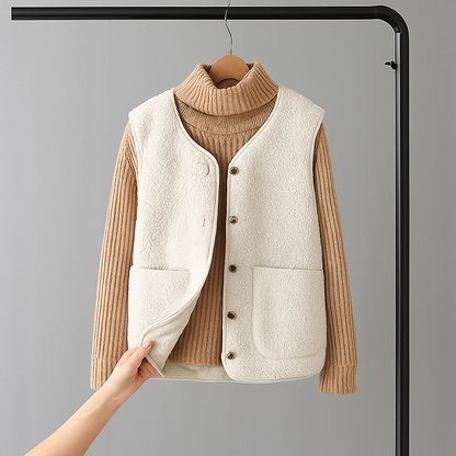 ROUSSEAU™ | Elegant Cardigan i Ull
