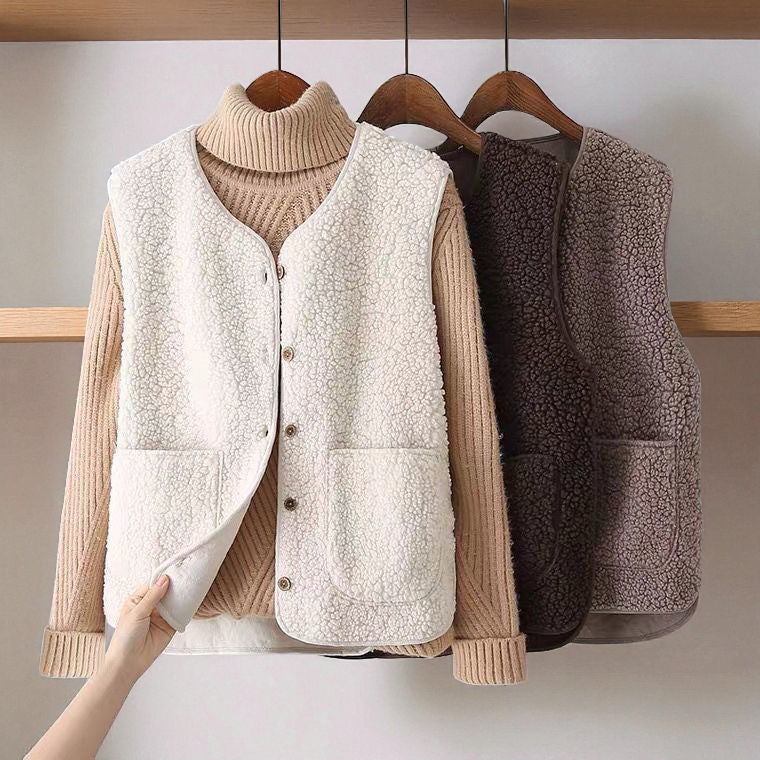 ROUSSEAU™ | Elegant Cardigan i Ull