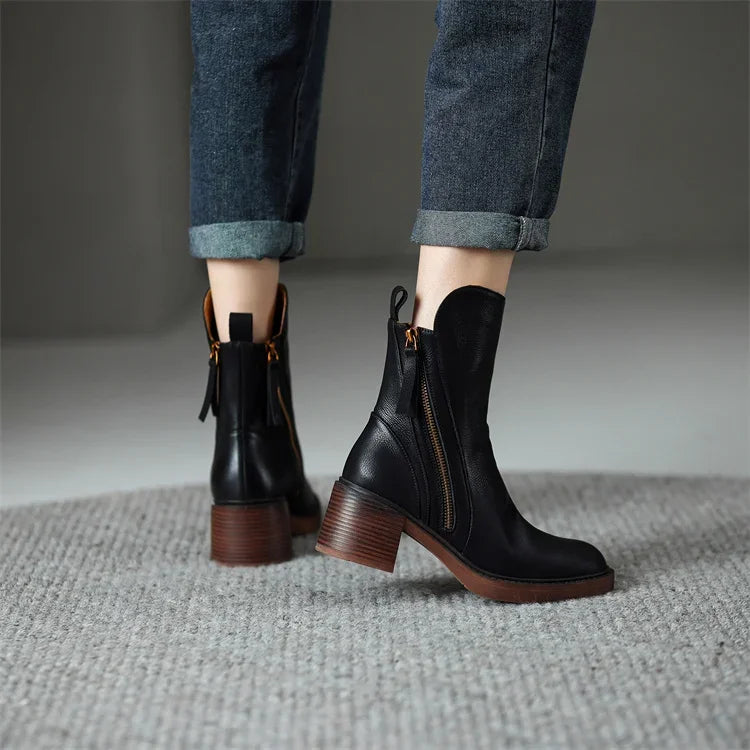 Livia™ | Eleganta Ankelboots