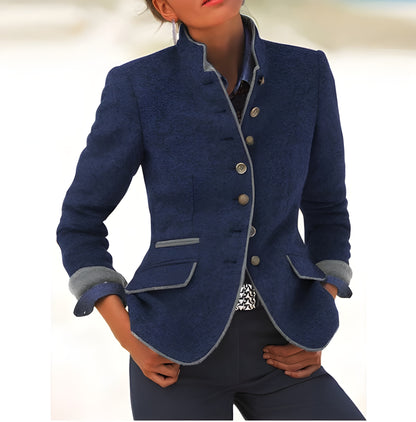 Amira™ | Elegant cardigan med hög krage