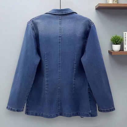 Amanda™ | Elegant denimjacka