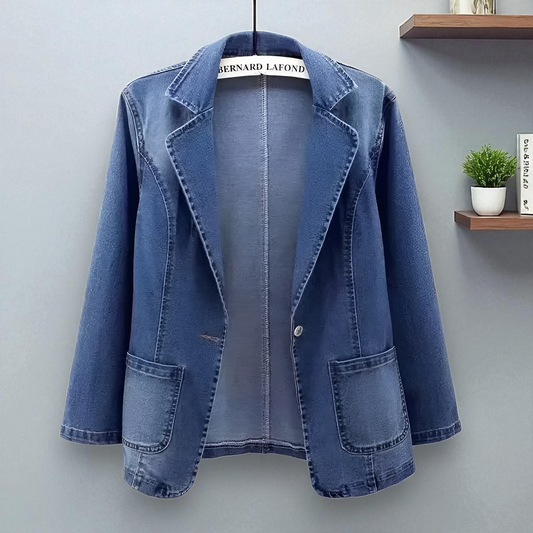 Amanda™ | Elegant denimjacka