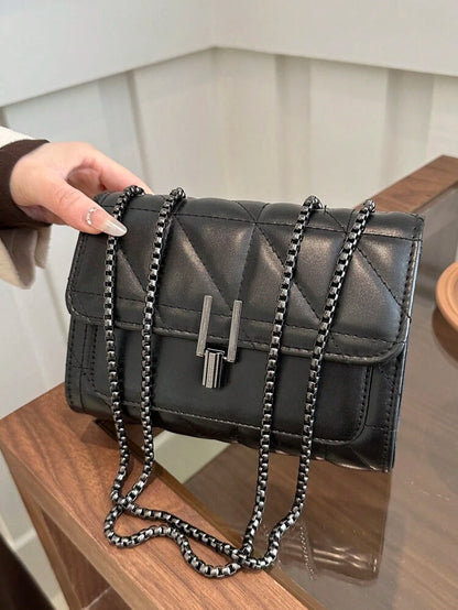 Celine™ | Chic svart axelväska