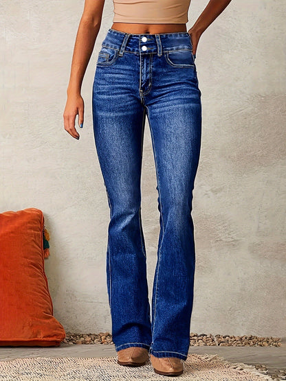 Emilia™ | Höga midja flare-jeans